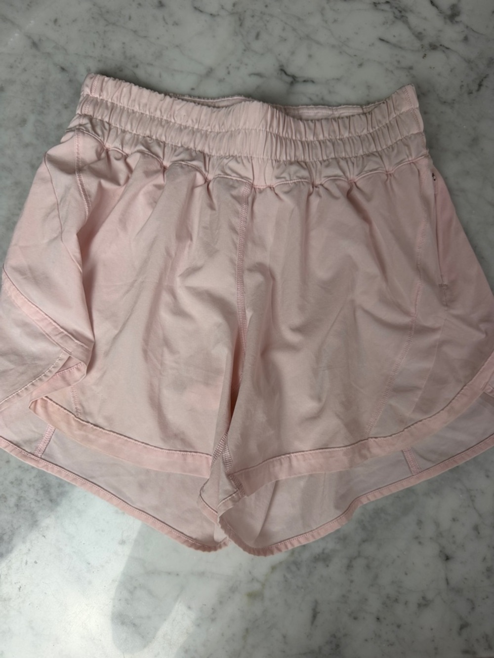 lululemon athletica Light Pink Athletic Shorts